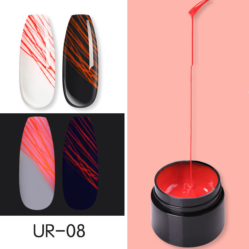 Manicure Luminous Nail Art Spider Nail Gel UV Nail Polish Manicure Luminous Nail Art Spider Nail Gel UV Nail Polish
